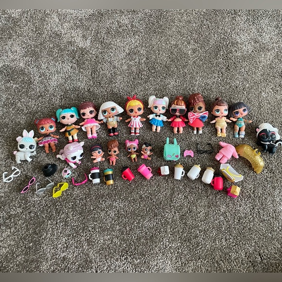LOL surprise dolls, little sister dolls, and pets — huge lot!! - Picture 1 of 1